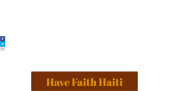Desktop Screenshot of havefaithhaiti.org
